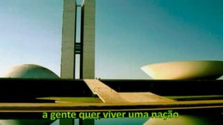 a gente quer viver uma nação