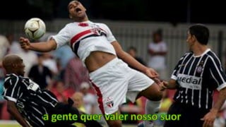 a gente quer valer nosso suor