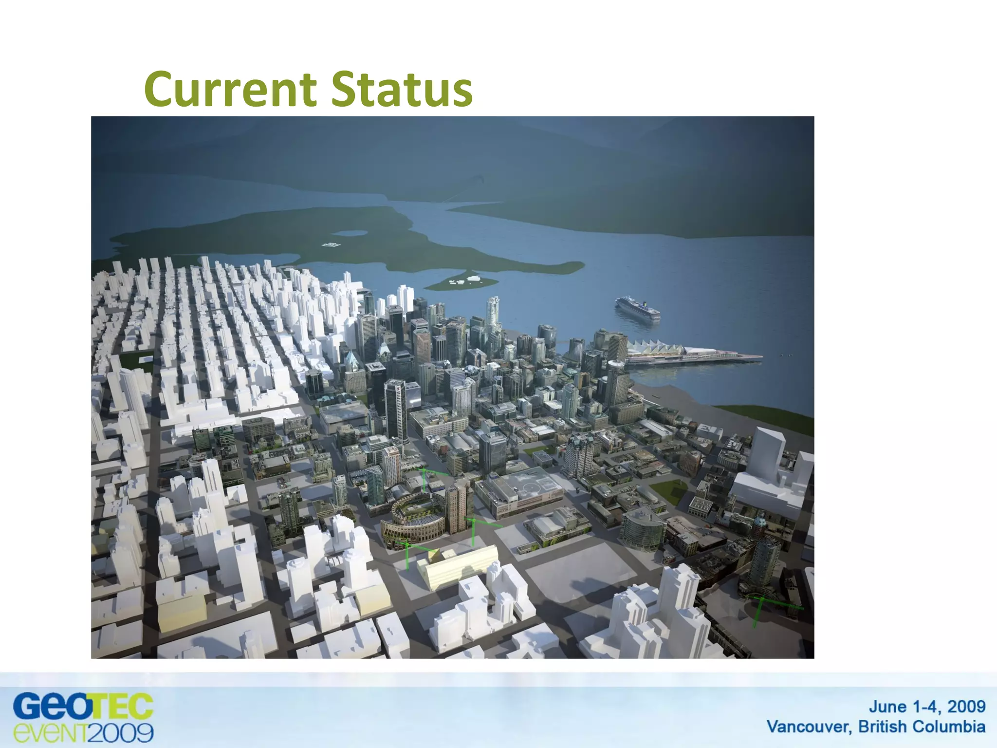 Current Status
114 sq. kilometres