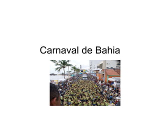 Carnaval de Bahia 