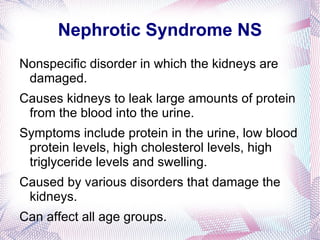 Acute Renal Failure ARF Sudden loss of the ability of the kidneys to remove waste and concentrate urine without losing electrolytes.  