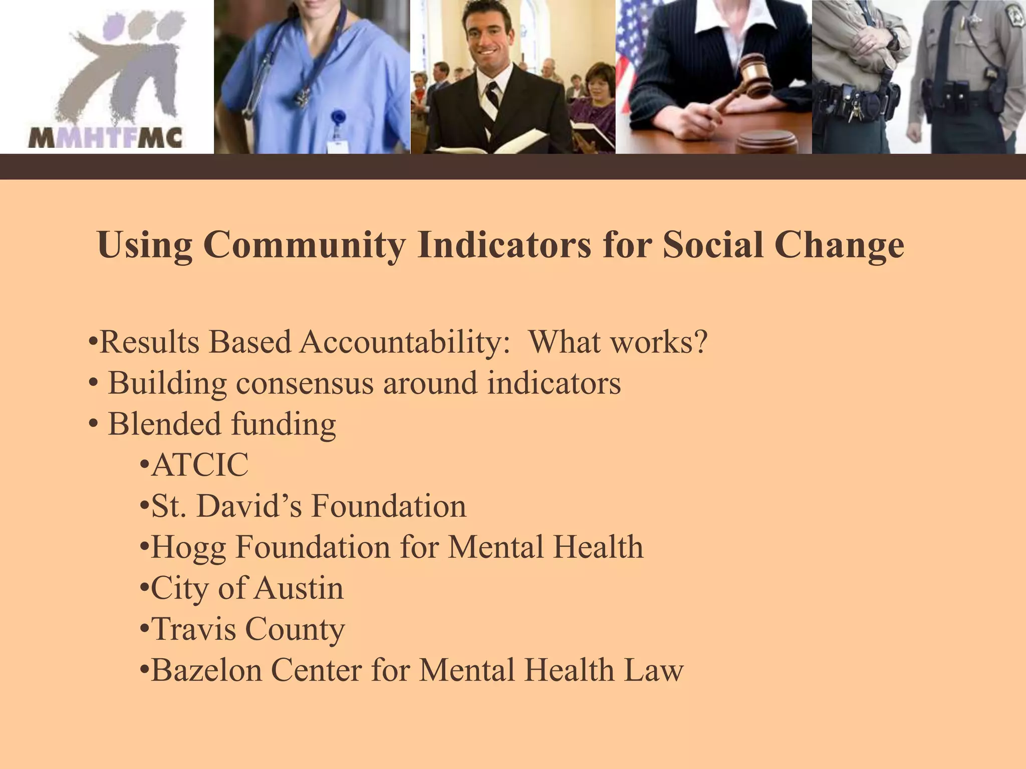 Mental Health Public Defenders OfficeTravis County Criminal Justice/Mental Health InitiativesCriminal Defense WheelSpecialist ProsecutorsSpecialized DocketsVeteran’s CourtCommunity Restoration of Competency