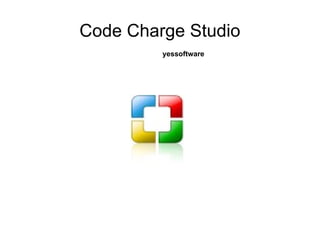 Code Charge Studio yessoftware 