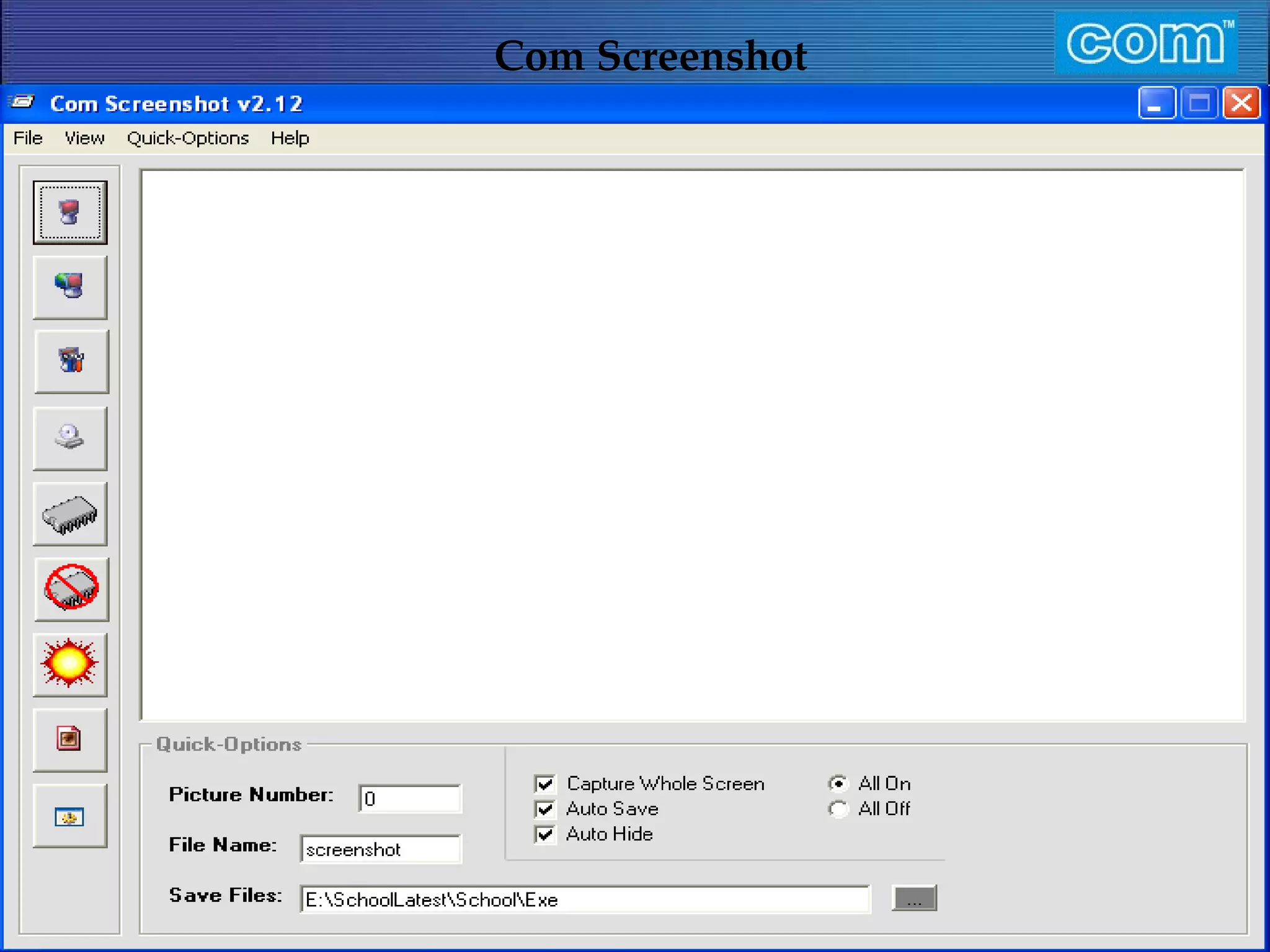 Characteristic of Com Automation  Com Screenshot 