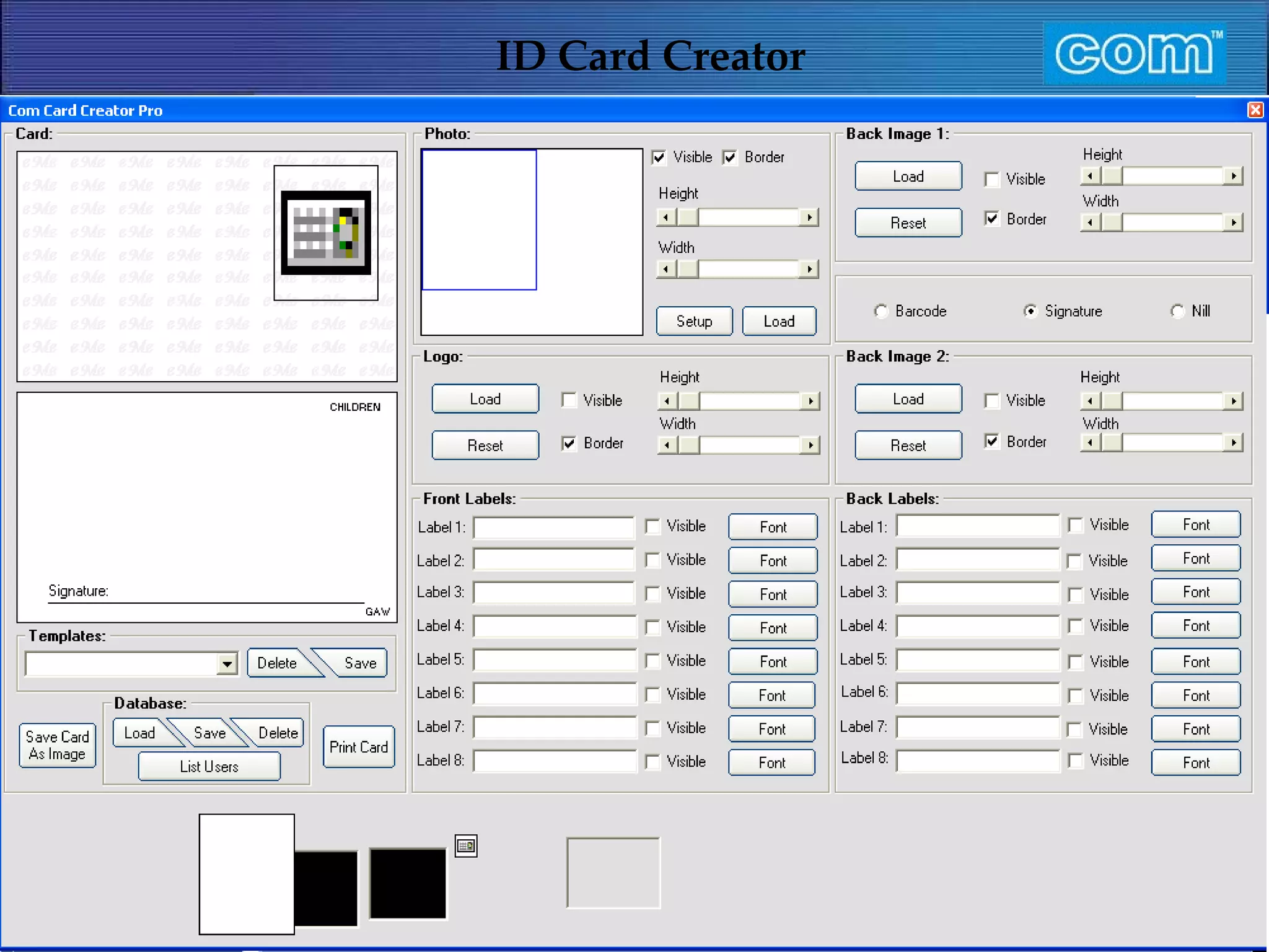 ID Card Creator 