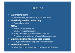 Introduction to parallel computing using CUDA | PPT