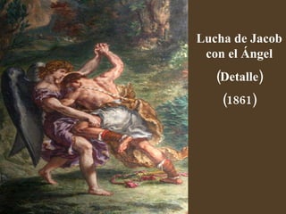 Lucha de Jacob con el Ángel (Detalle) (1861) 