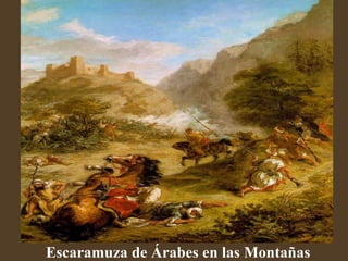 Escaramuza de Árabes en las Montañas (1863) 