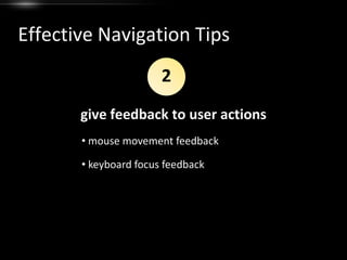 lacking caption/transcript for video and audio contentHearing: Design TipsPerceivable:Make sure they can perceive (hear) auditory content Alternative text for animation