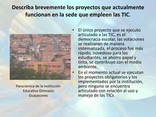 Provienen de una institución con calendario B