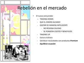 Conclusión - perfil generalDemanda de alta calidadVariedadProductos seguros e inocuos (información básica deldel producto)CertificacionesTendencias empresariales responsables y sosteniblesConsumidor bien informado y sofisticadoCompras en supermercados y tiendas especiales