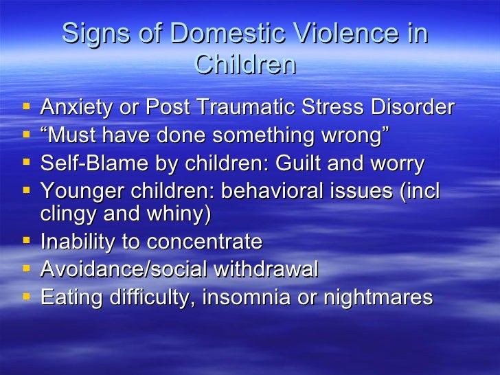 Domestic Violence