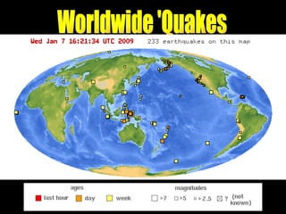 Worldwide 'Quakes 