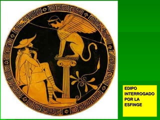 EDIPO INTERROGADO POR LA ESFINGE 