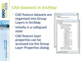 CAD-GIS Integration Approaches with ARCGIS | PPT