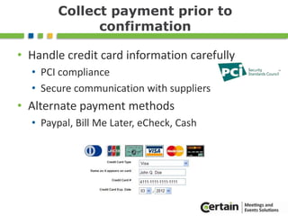 231123Add your custom graphics and logoCollect required or optional dataCustomize questions and the event programOnline Registration forms collect data