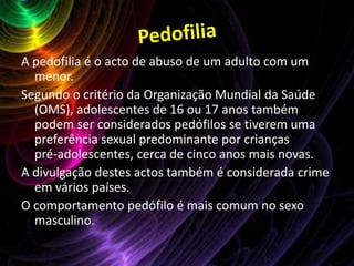 ProstituiçãoA prostituição é  uma troca de sexo, e na maioria das vezes dinheiro, mas esta não é uma regra.Pode trocar-se relações sexuais por favorecimento profissional, bens materiais, informações, etc.Normalmente esta é praticada por mulheres, mas já existe um grande numero de casos de prostituição masculina em todo o mundo.