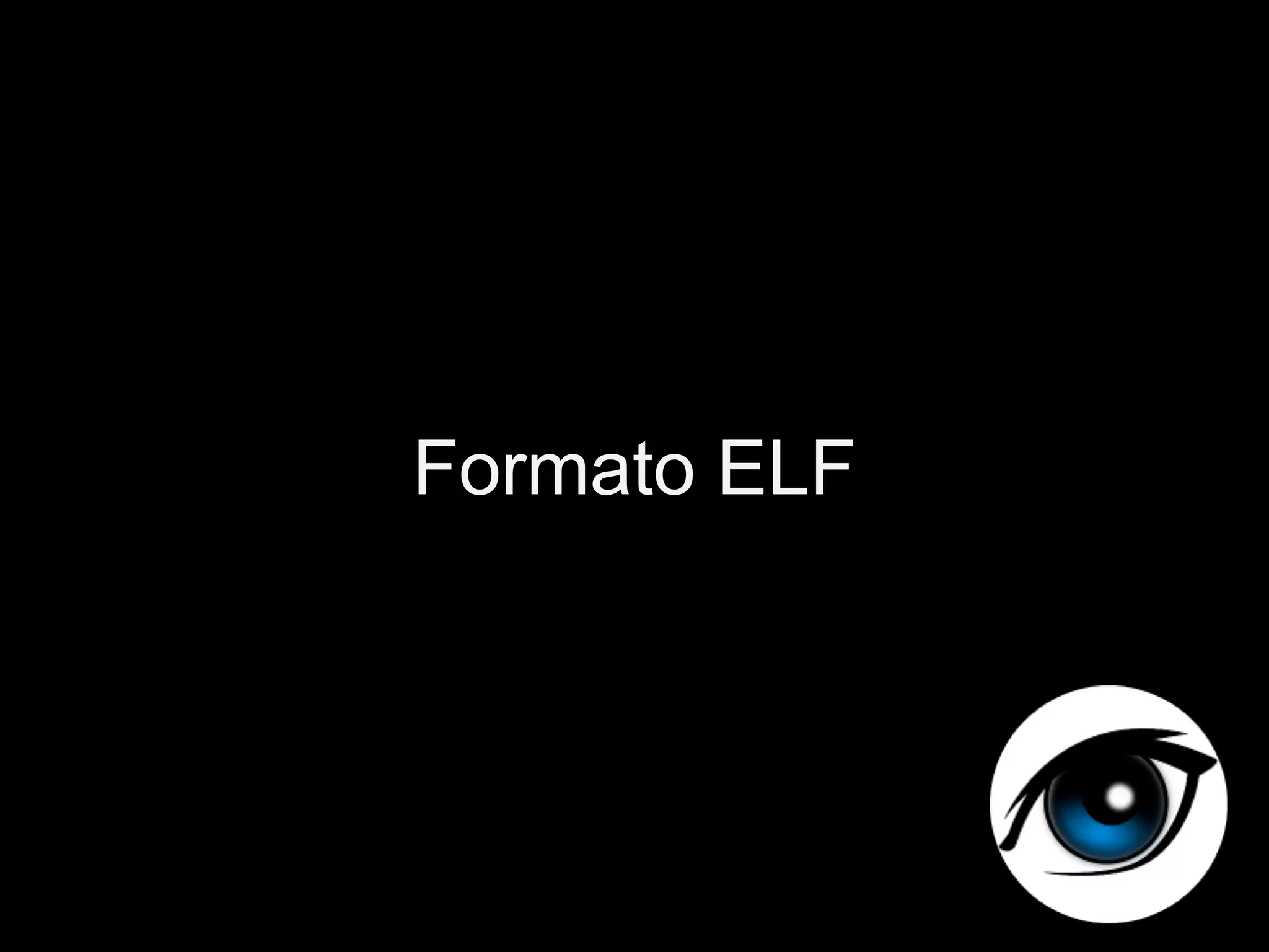 Formato ELF
 
