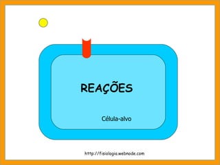 Célula-alvo REAÇÕES http://fisiologia.webnode.com 