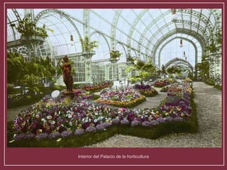 Interior del Palacio de la horticultura 