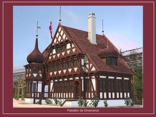 Pabellón de las indias holandesas Pabellón de Dinamarca 