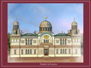 Pabellón de las indias holandesas Pabellón de Rumania 