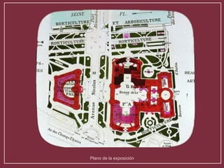 Plano de la exposición 