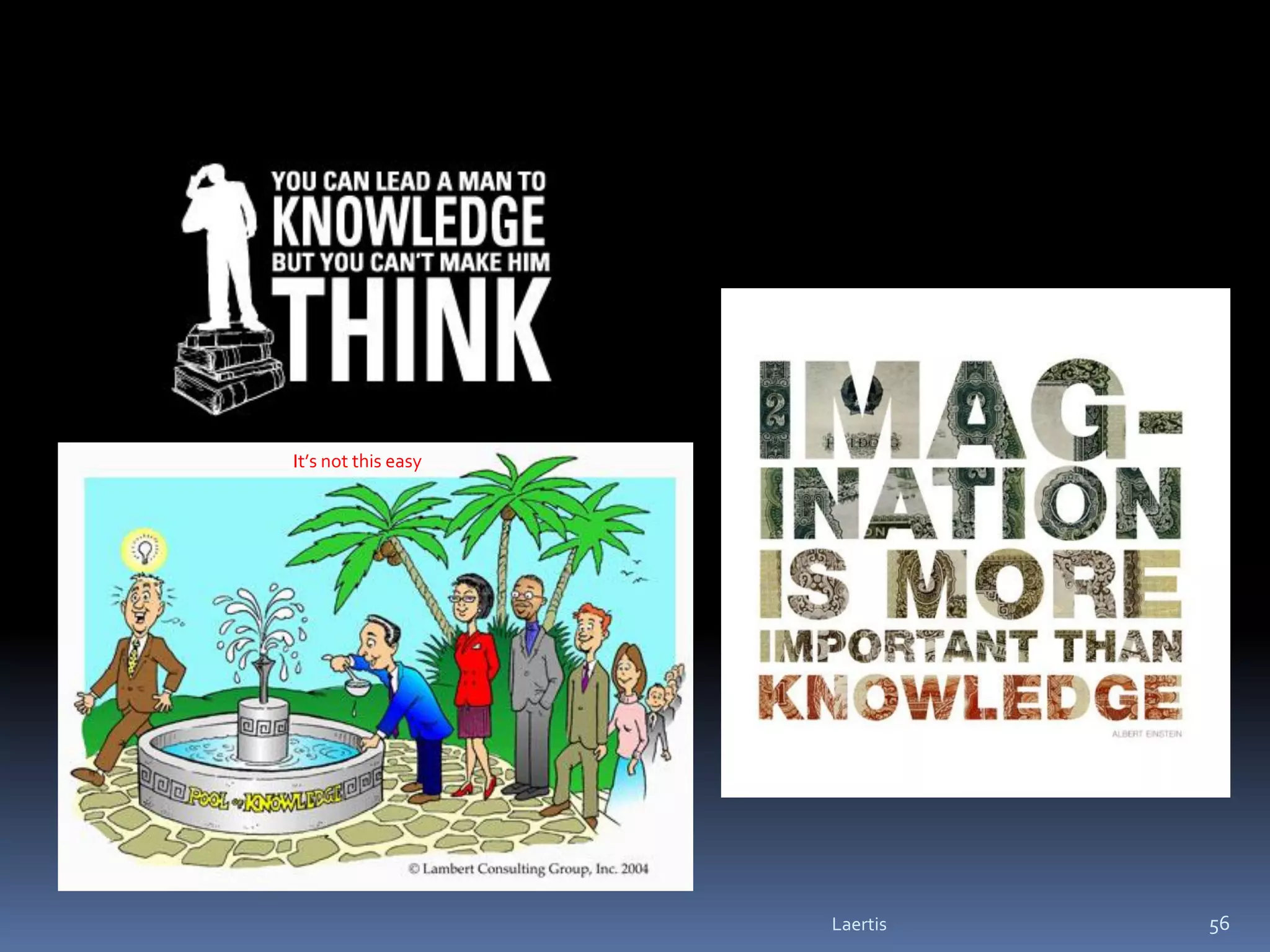 It’s not this easy




                     Laertis   56
 