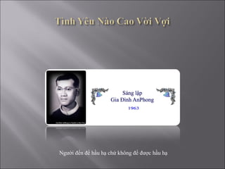 Ng ườ i  đế n  để  hầu hạ chứ không  để   đượ c hầu hạ 