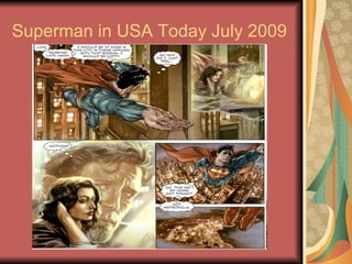 Superman in USA Today July 2009 