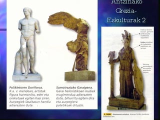Antzinako Grezia-Eskulturak 2 
