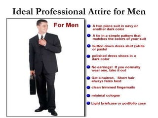 Ideal Professional Attire for Men 