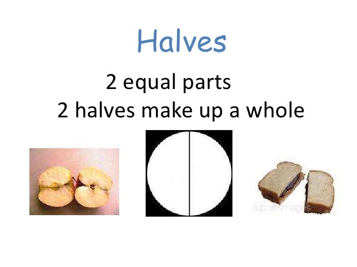 Fractions Halves
