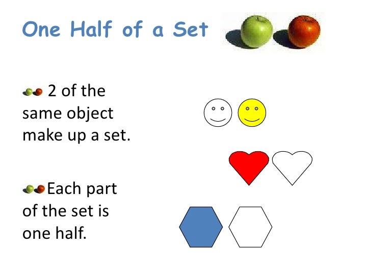 Fractions Halves