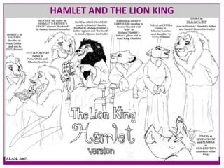 HAMLET AND THE LION KING
 
