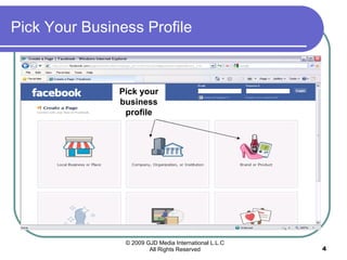 Pick Your Business Profile Pick your business profile 