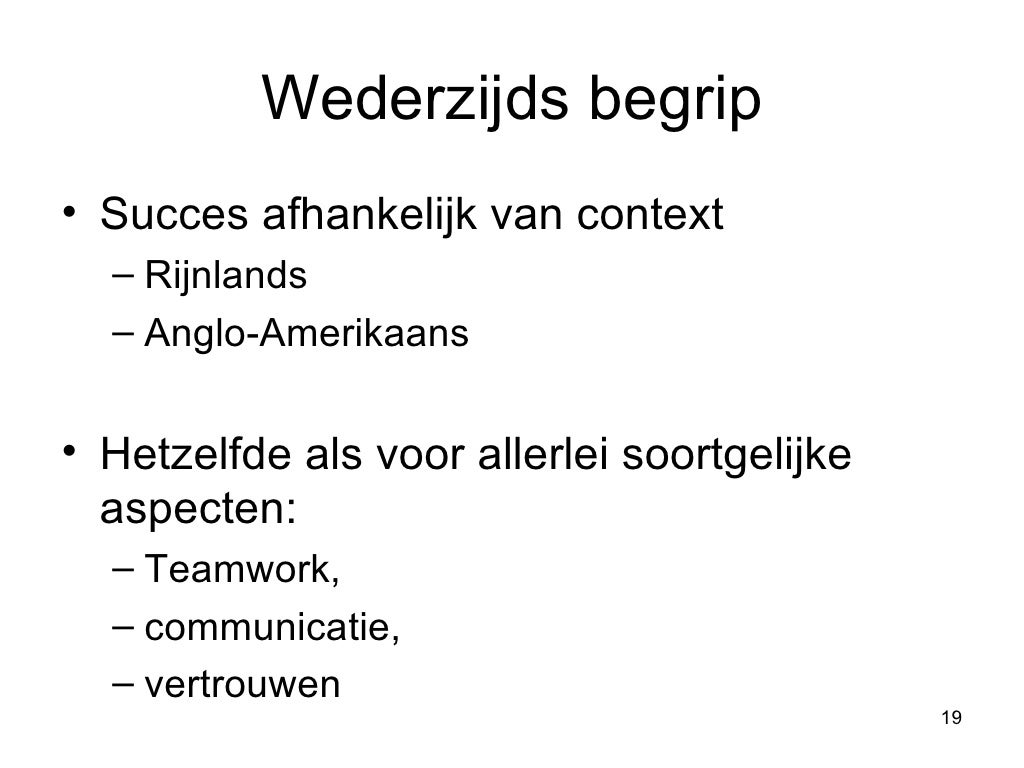 Het Rijnlands Model Het Rijnlands Model