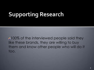 Target customer  Age: 8-40