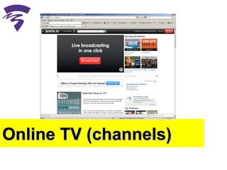 Online TV (channels) 