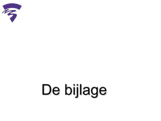 De bijlage 