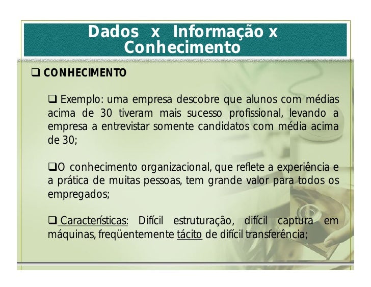 Informação E Conhecimento Conceitos Essenciais Informação E Conhecimento Conceitos Essenciais