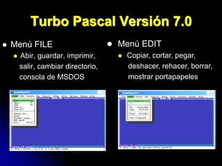 Introducción a Turbo Pascal | PDF