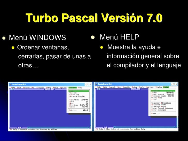 Funciones de turbo pascal - doggyqc