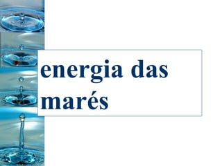 energia das marés 