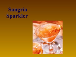 Sangria Sparkler   