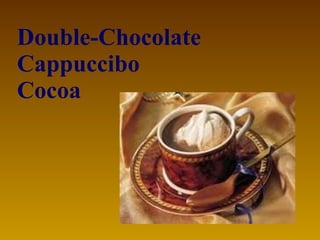 Double-Chocolate Cappuccibo Cocoa   