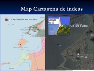 Map Cartagena de indeas