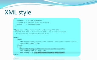 Program to display the string