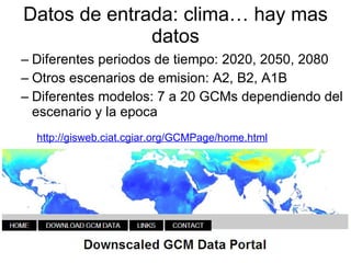 Julian R - Conservacion de la biodiversidad bajo condiciones de cambio climatico