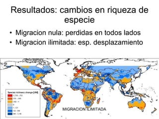 Julian R - Conservacion de la biodiversidad bajo condiciones de cambio climatico